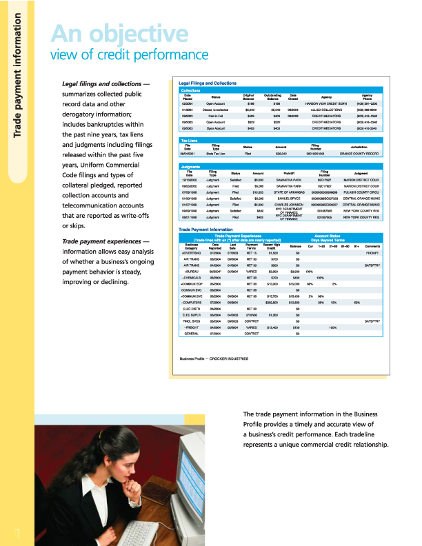 commercial intelliscore business credit